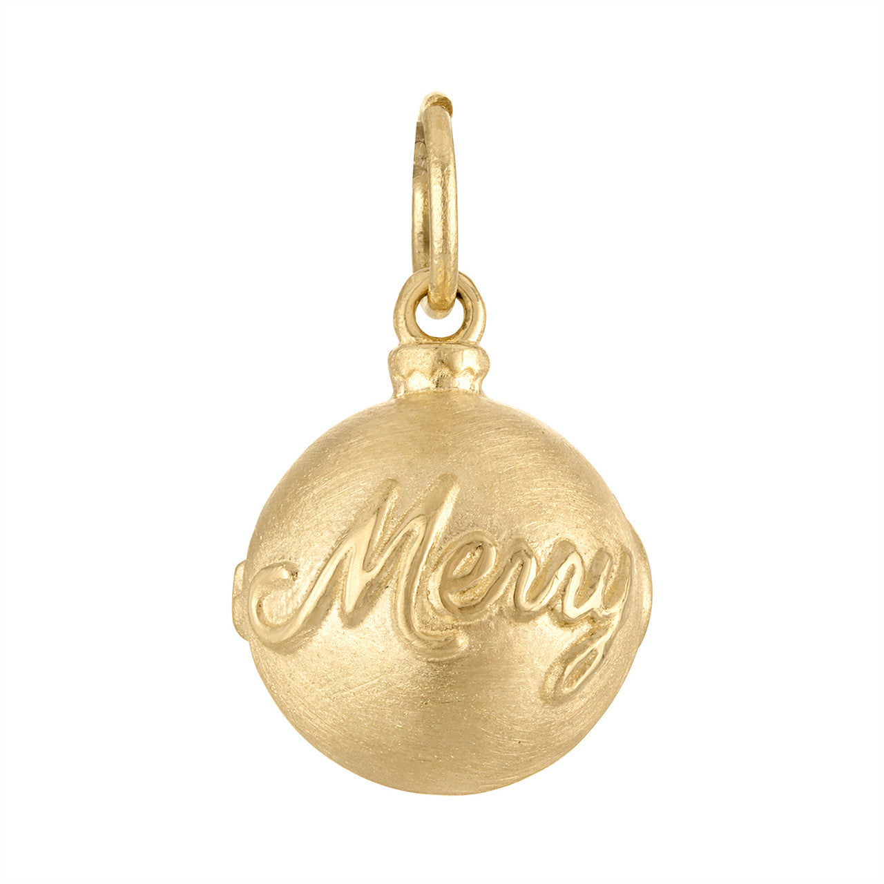 Christmas Ornament 14K Gold Charm